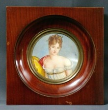 Miniature Juliette Récamier