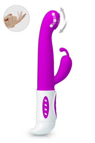 Vibro rabbit rose blanc - et,
