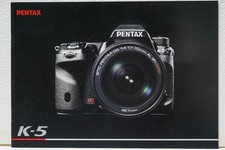 Catalogue Pentax K-5 Camera Brochure Japon Expédié depuis le Japon