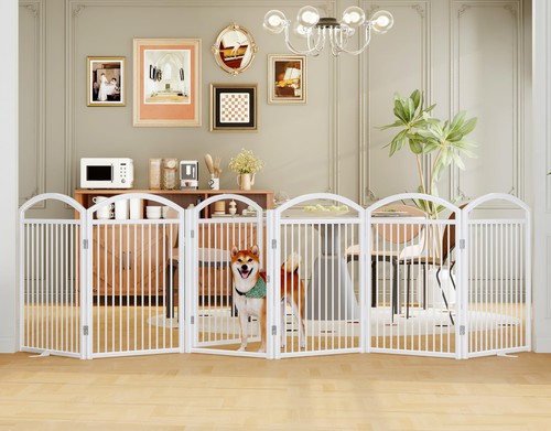Folding pet fence - folding,