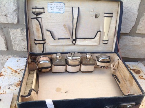 Ancienne valise toilette - ancienne, de