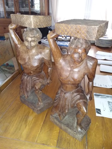 Statues bois 3 5 kg - 2,