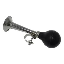 KLAXON DE VELO CHROME NOIR