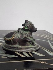 statuette Nandi en Bronze