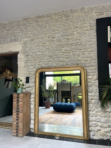 Miroir ancien louis - miroir,