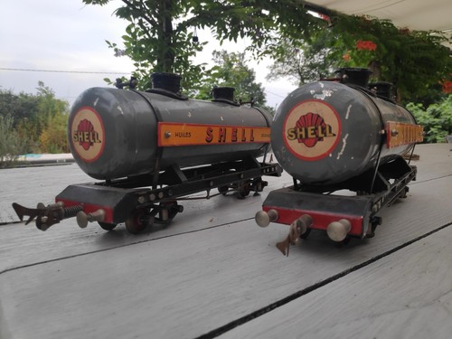 Lot wagons citernes - wagons, shell