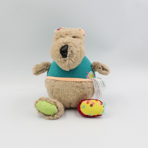 Doudou culbuto ours césar - doudou,