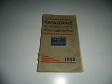 CATALOGUE FRANCOBOLLI POST YVERT & TELLIER CHAMPION 1950 STAMP