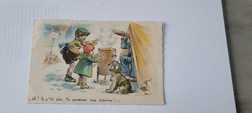 Carte postale germaine bouret - postale,