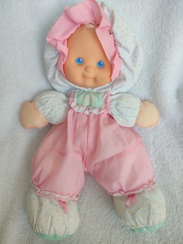 Doudou poupée rose puffalump - rose,