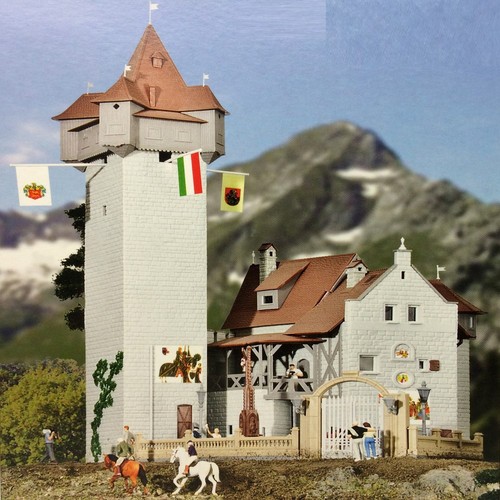 Château fort 87 kibri - château, fort-ho-1/87-kibri