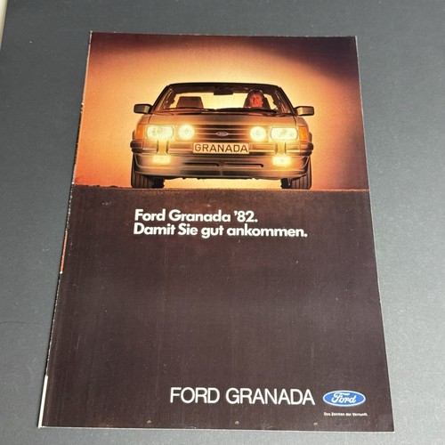 Ford granada 8p folder - 8p,