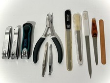 *11 TRIM Manicure Pedicure Nail Care Set Cutter Clipper Cuticle Tweezer File Kit