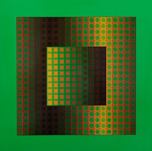 Victor vasarely zett - :,