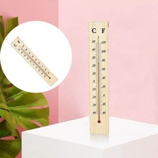 Jauge de température en bois