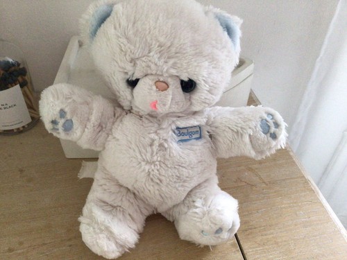 Doudou peluche ours vintage - doudou,