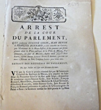 MACON 1778 sentence to be attached to the shackles with sign "game crook"