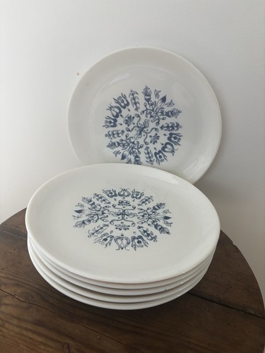 Vintage lot assiettes à - de, 6