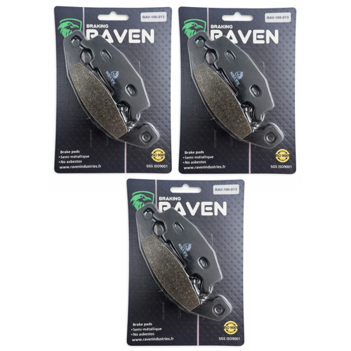 Kit plaquettes frein g - 3, av