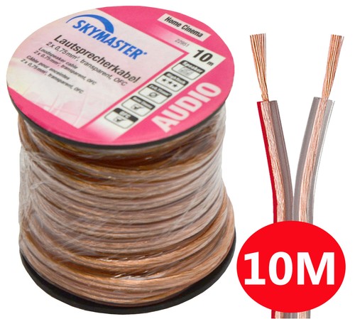 10m 2x0 75mm haute - 10m, ²