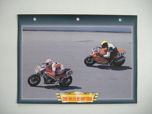 Fiche moto 200 miles - fiche, de
