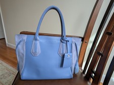 Longchamp Penelope Blue Lilac