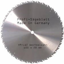 Lame de Scie Hm Lwz 600 X 28 MM Carbure Circulaire Wz Bascule Brûlant A Bois