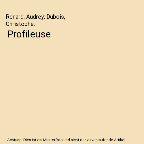 Profileuse renard audrey - profileuse,,