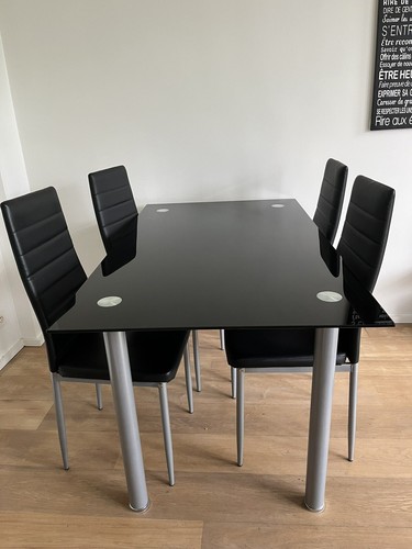 Table chaises - table, et