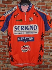 Scrigno Giordana Maillot Bici Cyclisme Shirt Tg. L