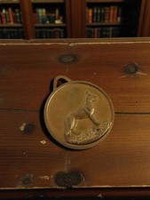 Vintage Metal Dog Master Medal