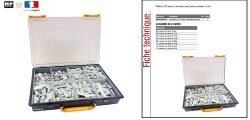 Coffret masse plomb - coffret,