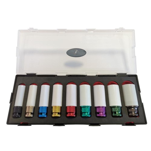 Coffret douilles a choc - de, 9