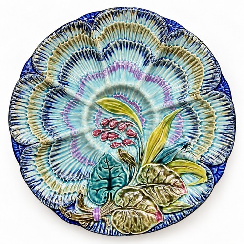 Assiette huîtres tons - assiette,
