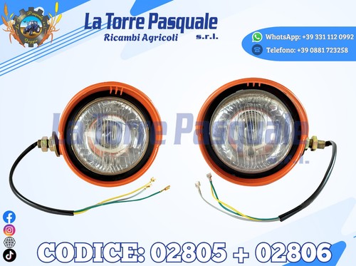 Paire feux avant dx - avant, sx