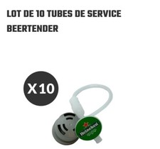 10 Tubes de service Beertender tireuse machine pompe fut biere SEB Heineken