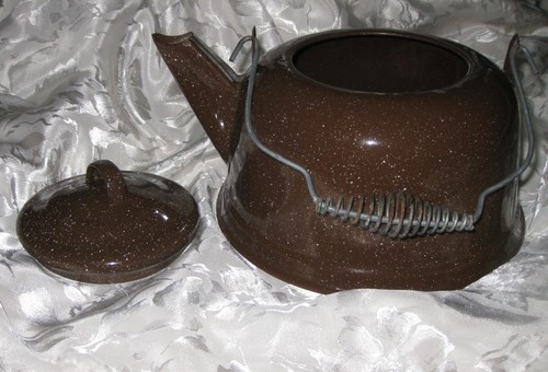 Vintage brown speckled - vintage,
