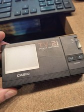 Casio mini Pocket TV TV-21 And Sony Digital Walkman.