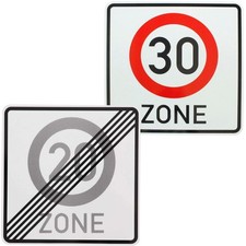 Original 2x Signalisation Fin