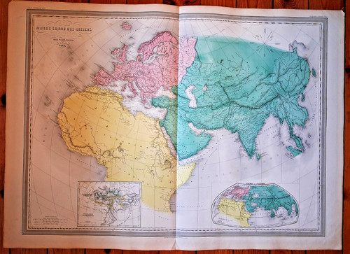Carte monde connu - ",