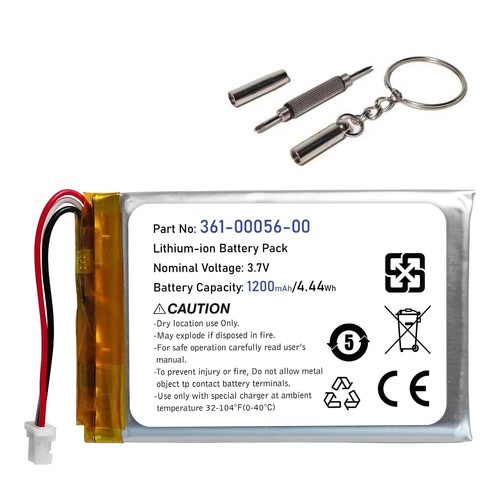 1200mah battery with - battery, garmin