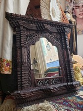 Fenêtre indienne avec miroir