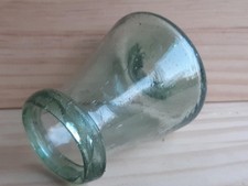 pot godet verre soufflé bleu