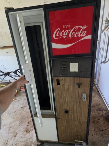 Ancien distributeur coca - ancien, cola