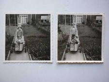 Lot 2 anciennes photos enfants