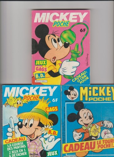 Lot mickey poche 136 148 - 3,