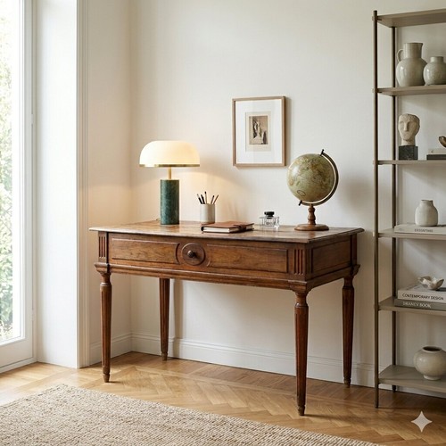 Table néoclassique ancienne - table,