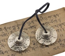 Cymbales Tingsha tibétaines