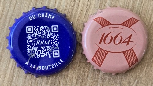 Capsules bière 1664 du - 2,