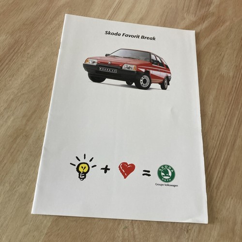 Skoda favorit break catalogue - favorit,